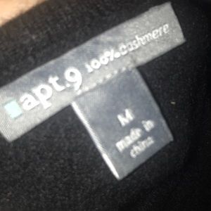 Apt. 9 Sweaters - Black Sweater Apt. 9 Sweaters - Black Sweater